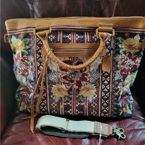 Johnny Was Artemis Weekender Bag